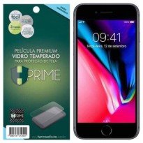 frontal pelicula de vidro temperado hprime para iphone 8