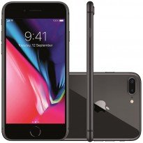 Principal Smartphone Apple iPhone 8 Plus Cinza Espacial