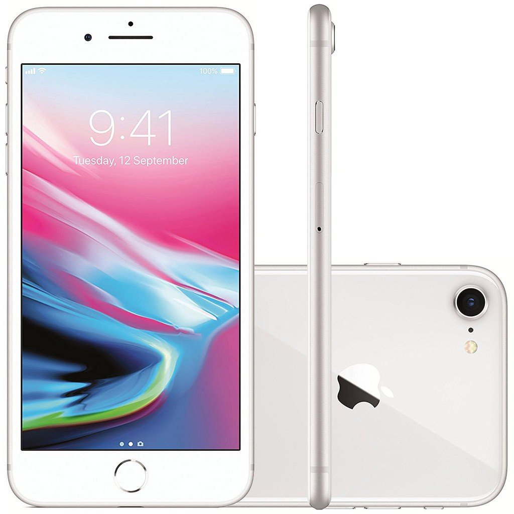 Principal Smartphone Apple iPhone 8 Desbloqueado Prateado